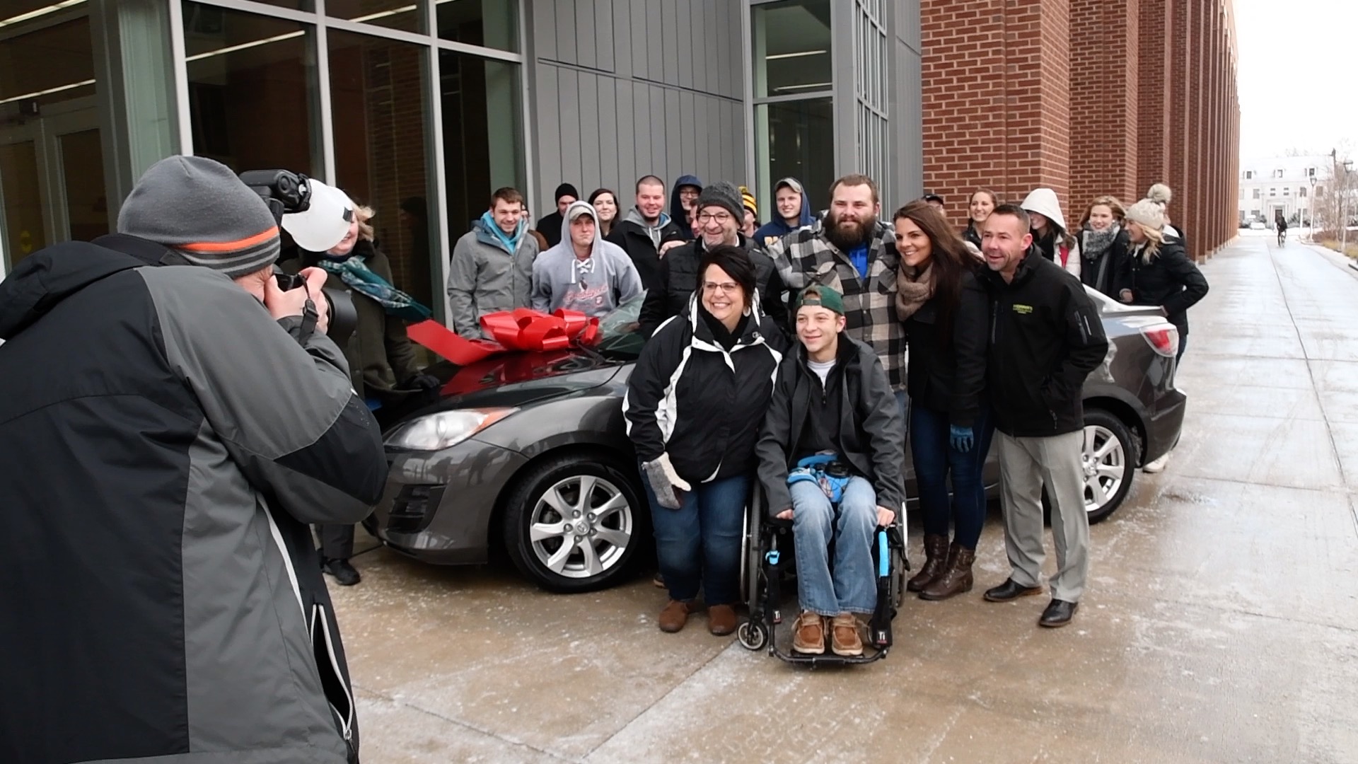 Morrie's Mazda gives car and gas to deserving mother
